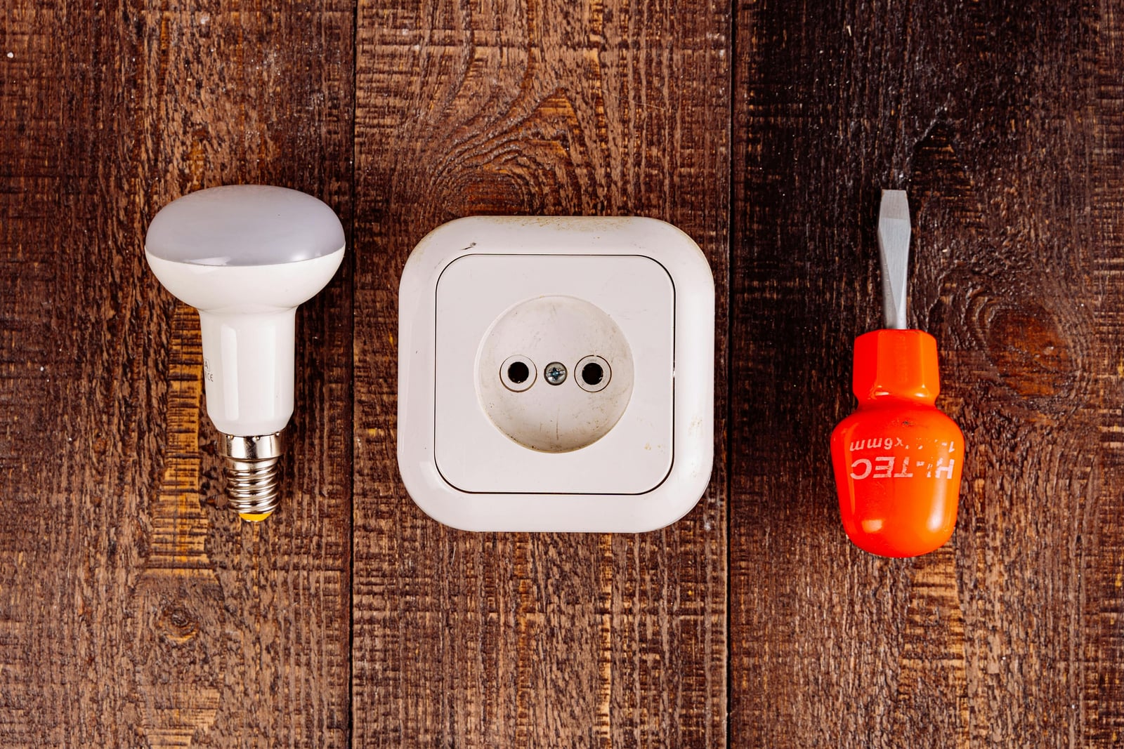 Dimmer plaatsen